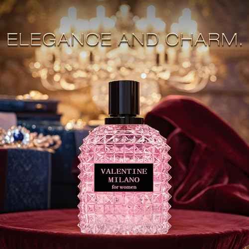 4PCS Perfume Set for Women - Floral Fragrance Gift Set with Vanilla,Sweet Fruity Eau De Parfume| 3.4 Fl Oz Each(La Vida Bella,La Vida Bella Crystal,La Vida Bella Ext,Valentine Milano)