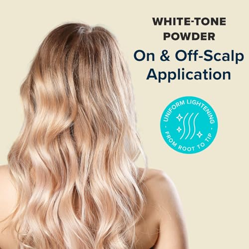 Odeon Professional Ultra-Lifting Powder Lightener ? Hair Bleach Lifts Up to 9 Levels | Dust-Free Formula for Balayage, Highlights & Full Bleach ? Trial Size