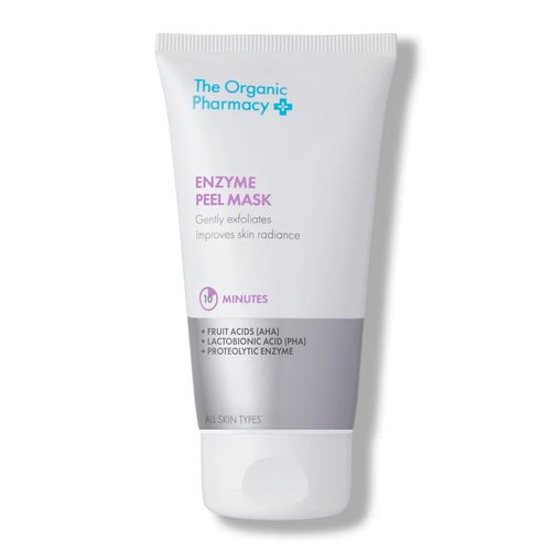 The Organic Pharmacy Enzyme Peel Mask with Vitamin C & Papaya, Nourishes Skin While Exfoliating to Reduce Acne and Fine Lines 2.03 fl. oz. / 60 ml