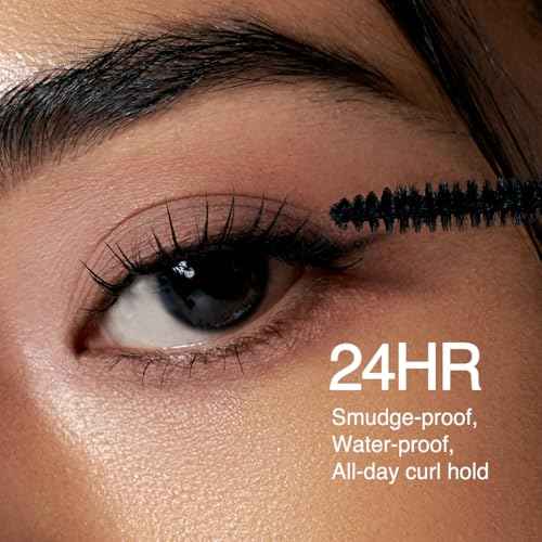 CLIO Kill Lash Superproof Mascara, Waterproof Mascara Black, Lengthening & Lifting for Defined Eyelash, Long-Lasting, Clump & Smudge-Free, for Sensitive Eyes, Korean Makeup Beauty (001 Long Curling)