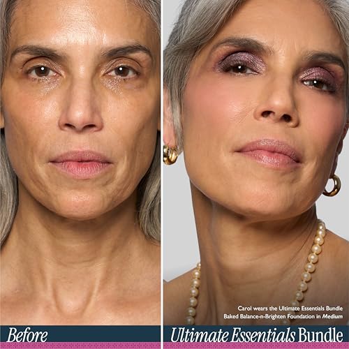 LAURA GELLER NEW YORK Holiday 2025 Ultimate Essentials - The Ultimate Palette 31 Baked Eyeshadows Minimalism Maximized + Shadow Skills 4PC Eye Brush Set