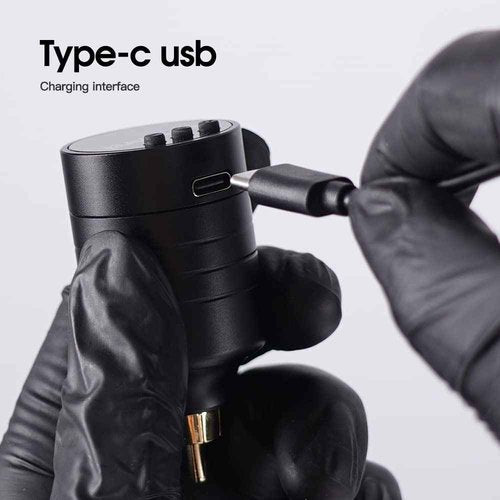 Dragonhawk Tattoo Gun Kit S6 Pro Wireless Tattoo Machine Complete Kit Beginner Tattoo Kit 20 Cartridges Needles