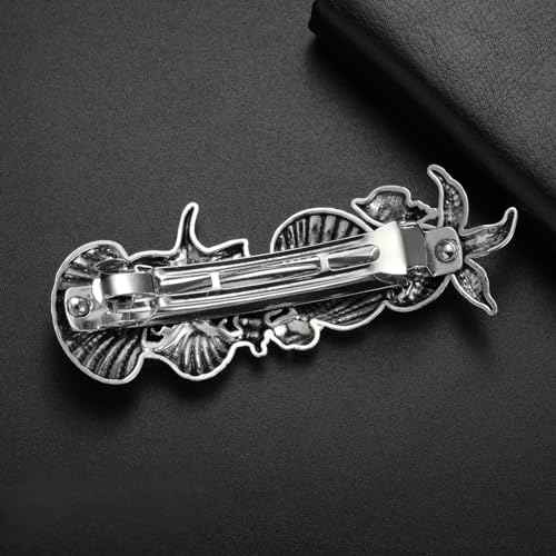 KKJOY Vintage Seashell Hair Clips Starfish Barrettes Hand Crafted Spring Clip Metal Hair Pin Headpieces Wedding Bridal Hair Accessories for Women Girls