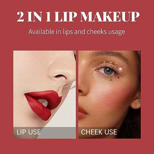 Charm Kiss 4 Colors Matte Lipstick Popular Set, Long Lasting 24 Hours Non-Sticky Velvet Lipstick