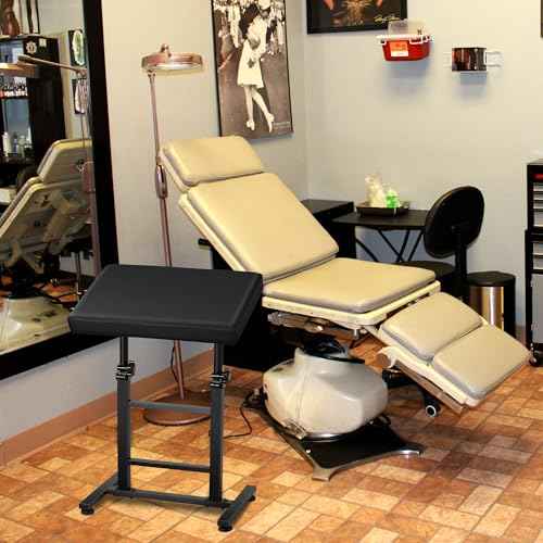 POARMEEY Tattoo Armrest XXL Height Adjustable Oversized Tattoo Arm Rest for Tattoo Supplies