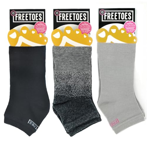 Freetoes Toeless Socks 3 pack