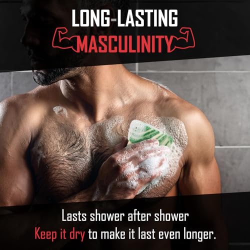 Right Wing Naturals Bar Soap Gift Set for Men | 12 Bar All Natural Variety Pack | Handcrafted Cold-Pressed Soap | Handmade Organic Soap for Men | Most Popular Flavors | Natural ScentedMen¡¯s Bar Soap