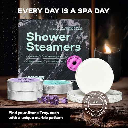 Shower Steamers Aromatherapy Gift Set for Women & Men (Eucalyptus)