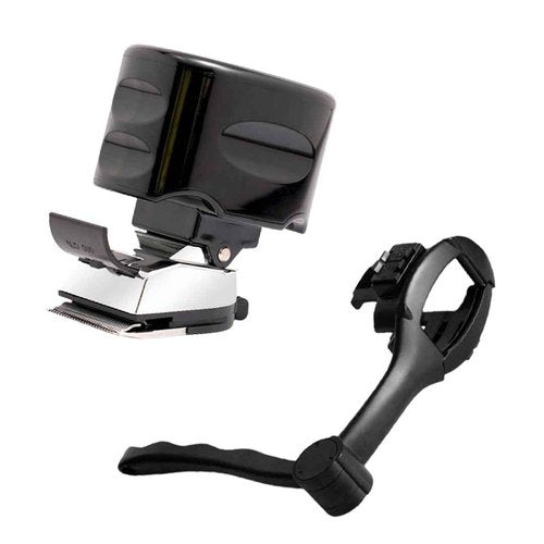 Skull Shaver Beast Clipper Duo Ultimate Home Haircut & Grooming Kit and Back Shaver Handle Bundle