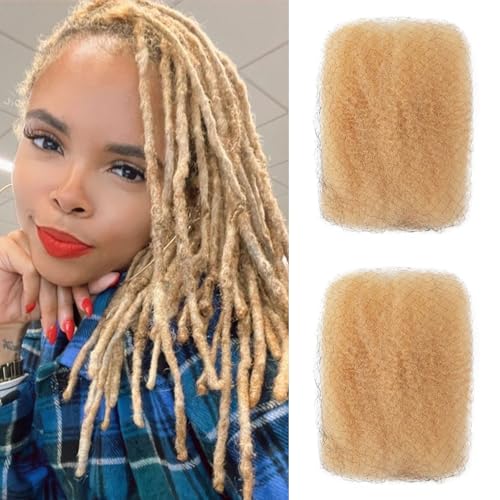 613 Afro Kinkys Bulk Human Hair For Twists, Afro Kinky-Curly Human Hair Bulk For Dreadlocks Extensions,Bulk Human Braiding Hair Afro Kinky Twist Extensions Natural And Soft (22 Inch, 30g/Pack)