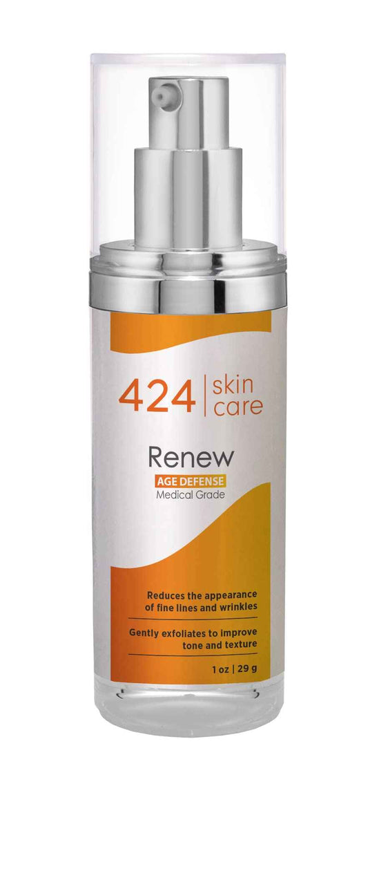 424 Skin Care Renew Age Defense - 1oz - Dermatologist Tested & Recommended - Clinically Proven Formula