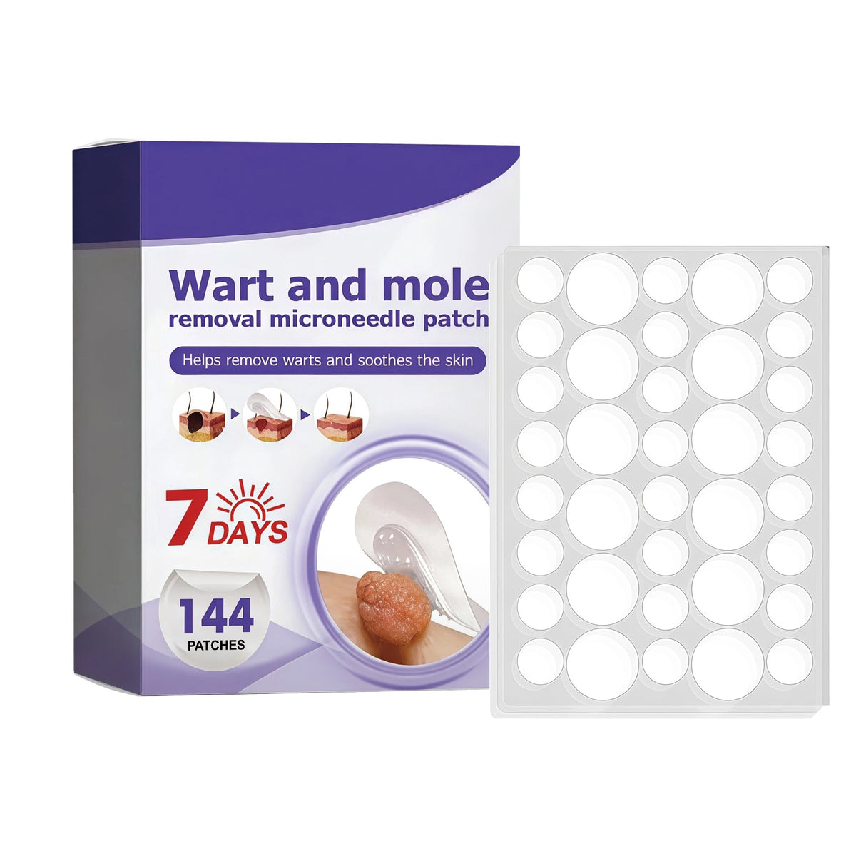 Skin Smoothing Nursing Patch - 144 Patches for Skin Care & Healing