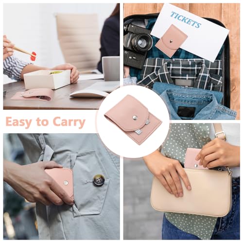 Geosar 50 Set Travel Manicure Kit Bulk Professional Nail Clippers Pedicure Nail Care Tools Grooming Stainless Steel Set with Portable Travel Case, Gift for Christmas Men Women(Pink)