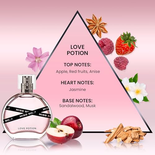 So¡¦? Miss Set - Perfumes for Women with Floral, Fruity and Vanilla Perfume Notes - 800 Sprays - Gifts for Women - 3 pcs Gift Set