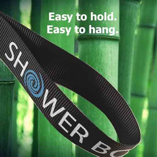 SHOWER BOUQUET Loofah-Charcoal Bath-Sponge XL-Color-4-Pack // Extra Large 75g Soft Mesh Black Luffa Loofa Loufa Puff Set/Exfoliating Body Scrubber for Women and Men - Exfoliate & Soothe Face & Body