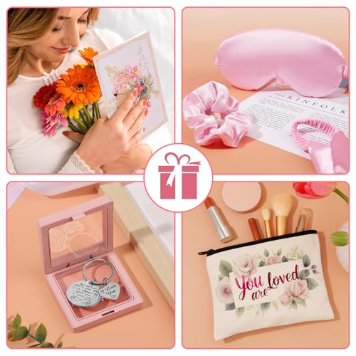 Gift Baskets for Women, Unique Care Package for Women, Self Care Christmas Gifts with Inspirational Gifts Blanket, Get Well Soon Gift for New Mom Wife Sister Friends Birthday