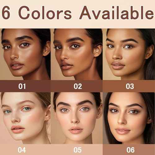 Tinted Moisturizer Stick Serum for Boost Skin Tint, Multiuse Solid Tinted Moisturizing Foundation Stick, Natural Makeup, Solid Beauty Balm for Foundation and Contour Concealer