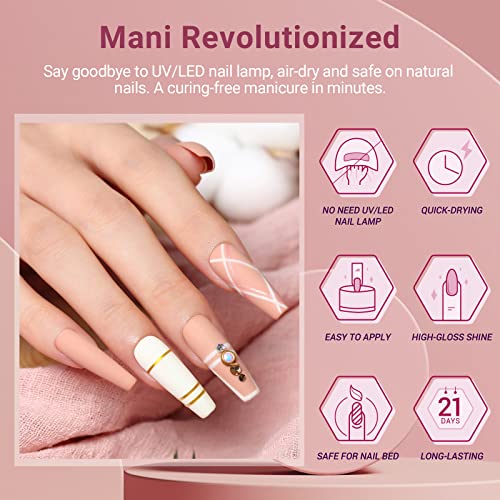 Modelones Dip Powder Nail Kit-12 Colors Morandi Series French Style Quick Drying Dipping Powder Kit Starter with Activator and Base Top Coat, Essential Manicure Nail Dipping System for Salon DIY at Home
