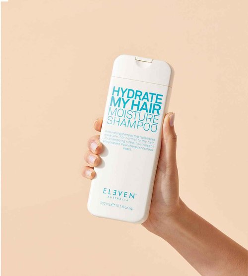 ELEVEN AUSTRALIA Hydrate My Hair Shampoo for Women & Men - Moisturizing, Color-Safe, Anti-Frizz, Nourishing Formula for Dry, Damaged Hair, Protects Against Heat & Environmental Damage - 32.5 fl oz