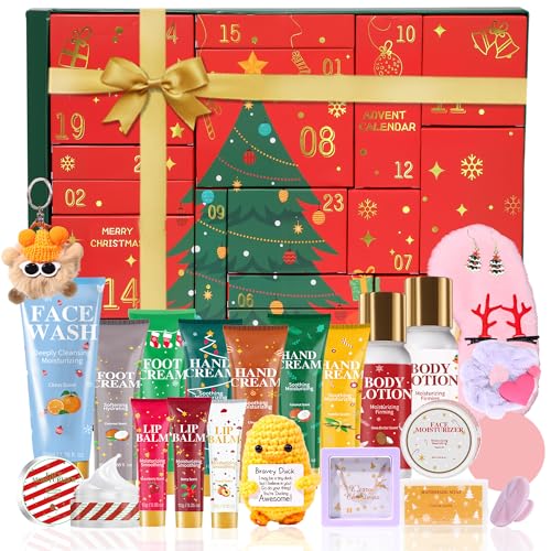 Beauty Advent Calendar for Women 2025 ? 24 Days of Luxury Skincare, Bath & Body Gift Sets, Perfect Christmas Countdown Calendar & New Year Holiday Gifts Baskets for Girlfriend, Wife, Mom, Teen Girls