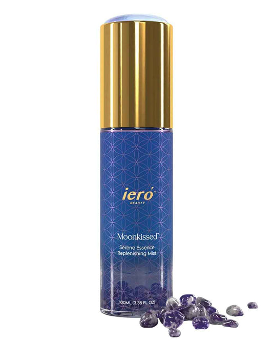 ieró Beauty Lavender, Chamomile & Frankincense Replenishing Facial Mist | Hydrating Toner | Calming, Restorative Hydrolat Essence | Strengthens Skin Barrier & Soothes Redness | Non-Comedogenic, Vegan