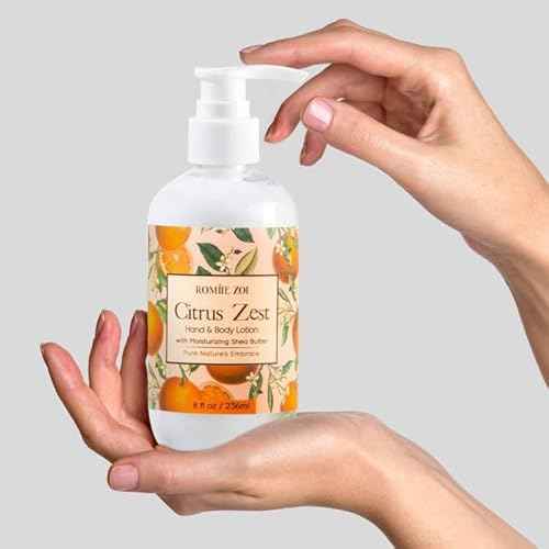 ROMIIE ZOI Daily Hand & Body Lotion with Moisturizing Shea Butter - Citrus - 236 ML / 8 FL OZ