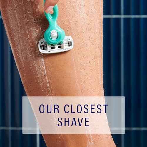 Schick Hydro Silk Sensitive Razor Blade Refills, 6 Count | 5-Blade Sensitive Skin Razors for Women | Womens Razor Refills for Sensitive Skin