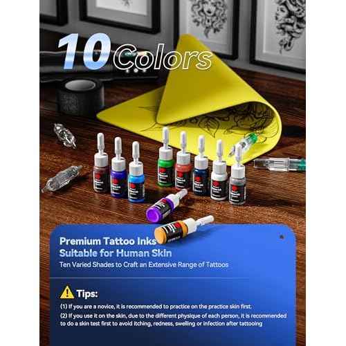 Phomemo Tattoo Gun Kit, Wireless Tattoo machine Kit for Beginners Complete Set, Tattoo Pen with 20 Tattoo Cartridge Needles, Tattoo Practice Kit with 1 Batteries