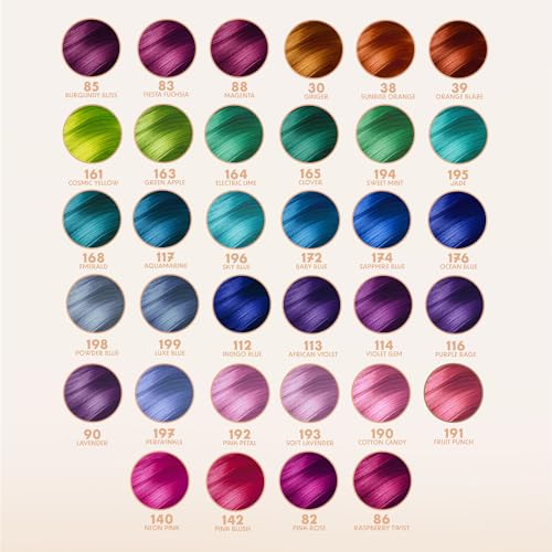 Adore Semi Permanent Hair Color - Vegan and Cruelty-Free Black Hair Dye - 4 Fl Oz - 121 Jet Black (Pack of 2)