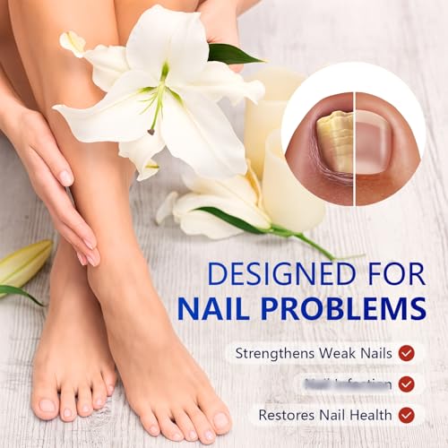 Toenail Treatment Extra Strength - Nighttime Nail Patches,Overnight Toe Nail Treatments for Damaged Nails Foot Nails Repair and Care (21Pcs)