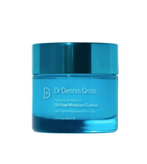 Dr Dennis Gross Hyaluronic Marine™ Oil-Free Moisture Cushion: for Dull, Dehydrated or Dry Skin, 2 fl oz