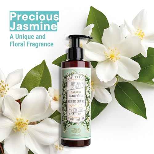 Panier des Sens ?Jasmine Hand & Body Lotion for Dry Skin - Hydrating Body Cream for Women - Nourishing Fluid Body Moisturizer Shea Butter & Olive Oil - 97% Natural Ingredients Body Care - 8.45 Floz