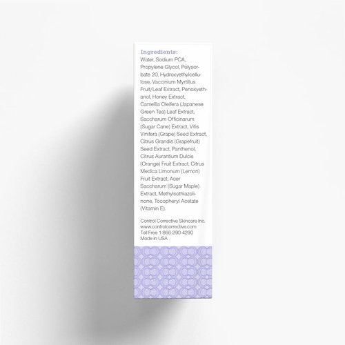 CONTROL CORRECTIVE Redness Relief Serum, 1 Oz - Botanical Extracts & Skin Balancing Vitamins, Calms, Hydrates & Strengthens Sensitive Skin, No Parabens Or Synthetic Dyes, Japanese Green Tea, Soothing