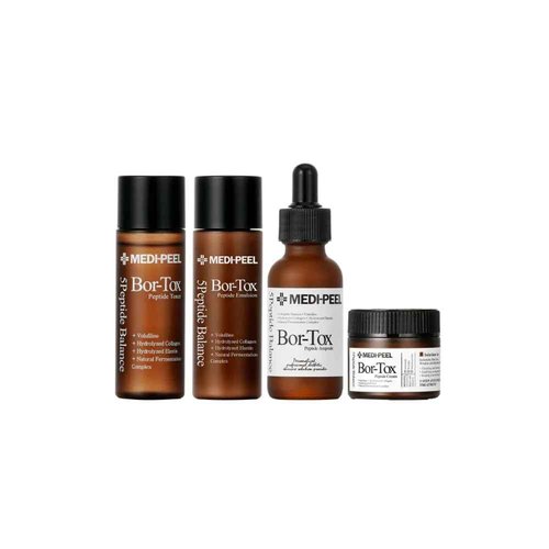 Medi-Peel Bor Tox Multi Care Kit - Peptide Ampoule 30ml, Toner, Emulsion, Cream 50g