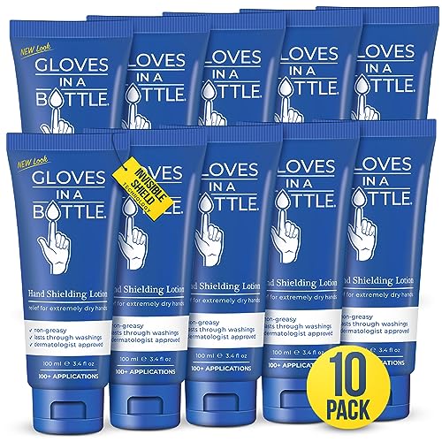 Gloves in a Bottle New and Improved Packaging, Shielding Lotion Tube, 3.38 oz./100 mL