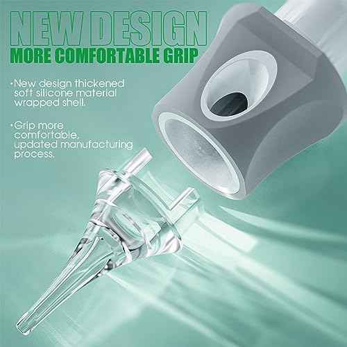 Dragonhawk Tattoo Needles Cartridges 1003RL 50 Count Glide Extra Smooth Designed for a Close Smooth Hit Round Liner