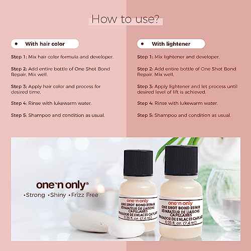 One 'n Only One Shot Bond Repair For Coloring And Lightening Hair
