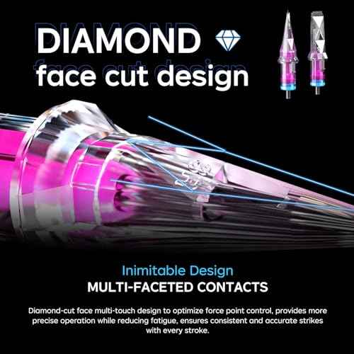 Tattoo Cartridge Needles 20pcs Assorted Disposable #12 Tattoo Needle Cartridges 3RL 5RL 7RL 9RL 11RL 7RM 9RM 11RM 13RM 15RM Round Liner Tattoo Beginner Kit for Tattoo Supplies(MIX(RL+RM))