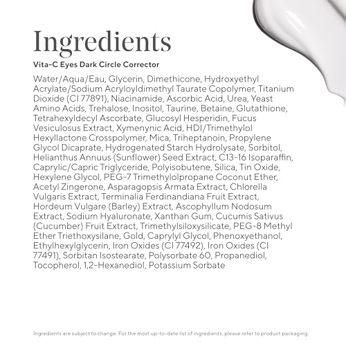Murad Vita-C Eyes Dark Circle Corrector ? Gold-Stabilized Vitamin C, Algae, and Cucumber Eye Serum for Brightening, Reducing Puffiness, and Smoothing Fine Lines ? 0.5 Fl Oz