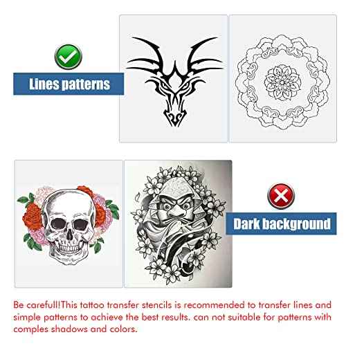 Tattoo printer Tattoo Stencil Printer for tattooing Tattoo Transfer Stencil Machine Thermal Copier Drawing Thermal Stencil Maker with 20 Tattoo Transfer Papers