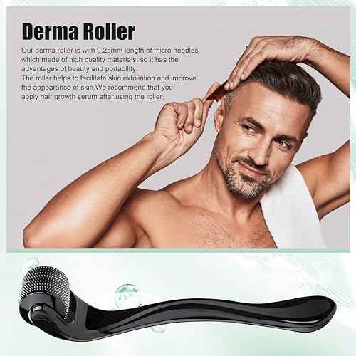 5% Minoxidil Hair and Beard Growth Serum - Natural Extracts, Biotin & Caffeine - Promotes Stronger, Thicker, Fuller Hair and Beard Growth - For Men and Women