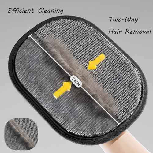 Furhero Pet Hair Remover Electrostatic Gloves Reusable, Furhero Glove, Sniffyuniverse Fur Hero Glove