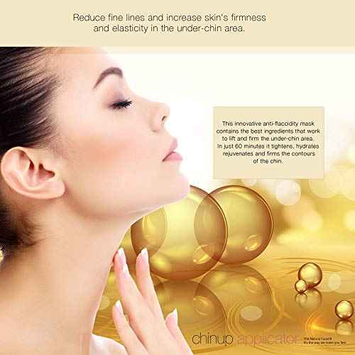 Ultimate Chin up Applicator, Face Wrap. It Works for Double Chin Reduction, Chin & Neck Slim, Shape and Firming. Box 5 Wraps (Masks)