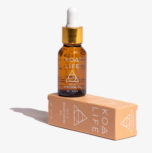 Vitamin C Collection - Bundle Discount | Vit-C Brightening Cleanser 30ML & Vit-C Brightening Oil 15ML & Gua Sha Massage Tool | Anti-Aging, Treats Hyperpigmentation, Brightens, Evens Skin Tone