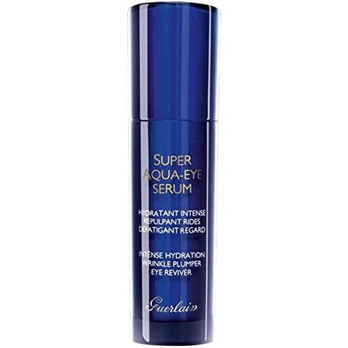 Guerlain Super Aqua Eye Serum Intense Hydration Wrinkle Serum Plumper for Unisex, 0.5 Ounce