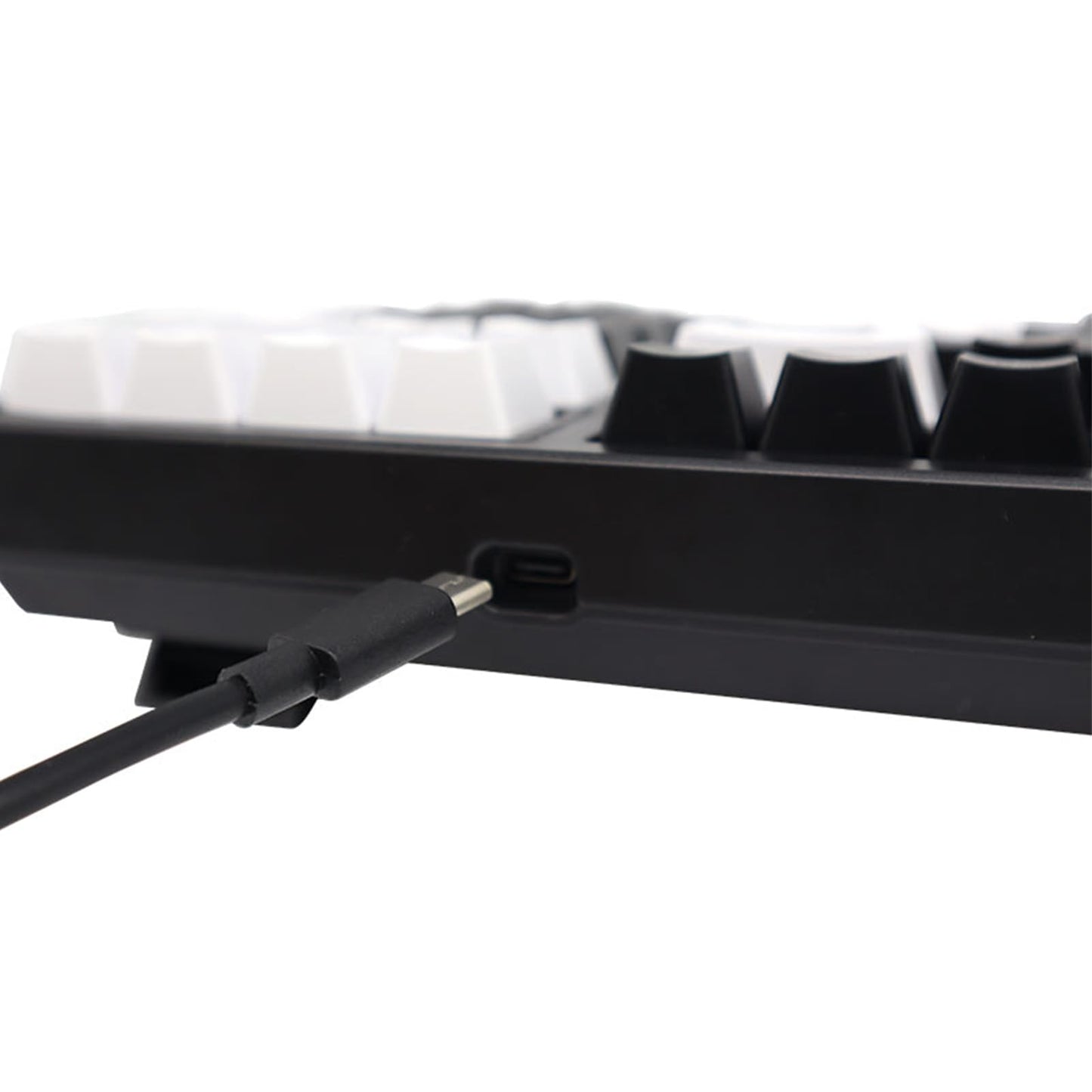 ANGELOYANG Mechanical Gaming Keyboard, Full Key Percent Compact Wired RGB Backlit Light Up, Red Switches Hot Swappable USB C Creamy Sounding Silent Black Mechanical Keyboard for PC MAC