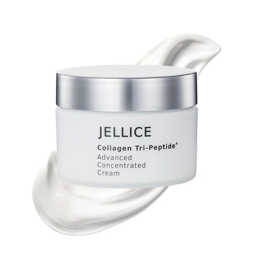 JELLICE Advanced Collagen Face Cream – Japanese Skincare Innovation with Collagen Tripeptides, Hyaluronic Acid & Niacinamide – Anti-Aging Moisturizer for Firming, Hydration & Radiance – All Skin Types