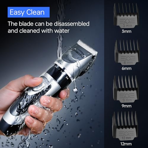 Men's Hair Clippers & Beard Trimmer Grooming Kit£¬All-in-one Professional Hair Cutting kit,Cordless Rechargeable Hair Clipper for Men with LED Display for Men's Barbers Hair Trimmer and Body Care