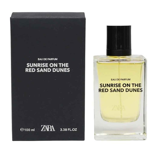 Zara Sunrise on the Red Sand Dunes Perfume for Men Citrusy Fragrance with Bergamot Ginger Amber by Mylene Alran Eau de Parfum 100ml (3.4 fl. oz.)