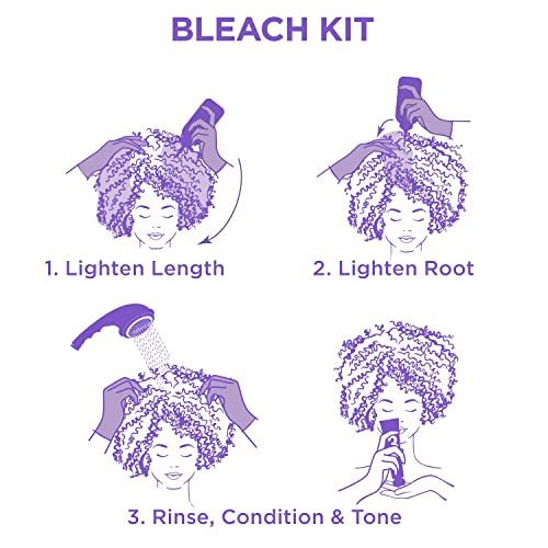 SoftSheen-Carson Interbeauty Dark and Lovely¢ç Uplift Bleaching Kit with Powder, Developer, and Toner for Blonde Hair